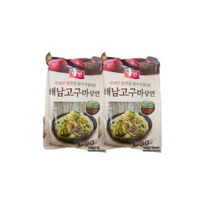 동원 국산 고구마 당면 400g 2개