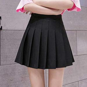 [오노마] ONM 하이웨스트 주름 미니 스커트 플리츠 테스커트
