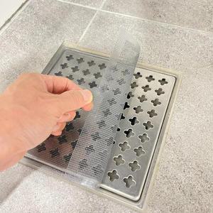 20x20cm 대형 사각 욕실 배수구 하수구 머리카락 거름망 필터
