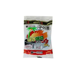 구이용 성형 야자숯 점화탄 착화탄 펜션 바베큐 용품 10개