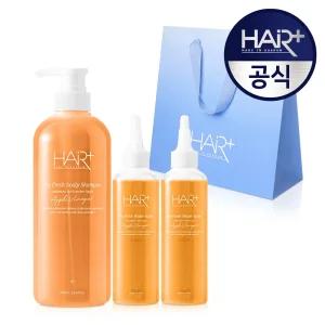 오프레시 애플비니거 헤어식초 각질 비듬 두피샴푸 스케일링 선물세트 (탈