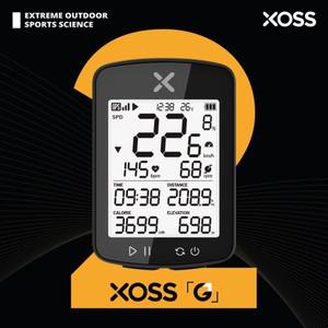 XOSS  G2 GPS + 사이클링 컴퓨터 G Plus 무선 속도계 블루투스 트래커 방수 도로 자전거 MTB 주행 거리계