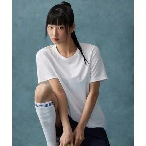 스파오 SPAO 스트레치 여성 쿨 트리코트 티셔츠_SPGMF37G01 SPGMF37G01 729869