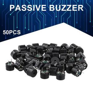 호환 50PCS 패시브 스피커 버저 전마그네틱 임피던스 16 OHMS AC2KHZ 3V 5V 9V 12V 알람