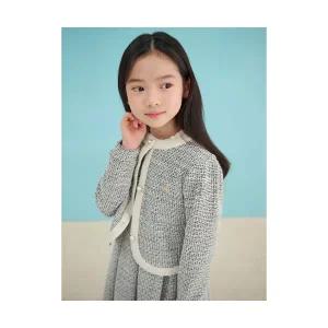 빈폴 키즈 BEANPOLE KIDS 클래식 저지 트위드 원피스자켓 SET 블랙 BI5171G905 737265