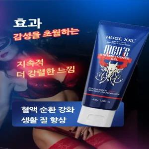 폭발적인 자신감 남성 전용 초강력 지연 마사지 크림남성 성기 발기 크림, 1개, 60ml