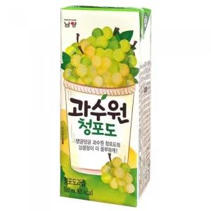 [남양유업] 과수원 청포도 190ml x 72팩