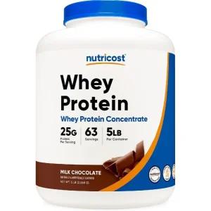 Nutricost 유청단백 농축액 초콜릿 맛 5LBS 고품질  프로틴