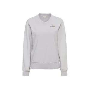 아이더 EIDER WEATHER FLEX 웨더 플렉스 여성 리드 V넥 티셔츠_Grayish BEIGE DWU25224GE 356459