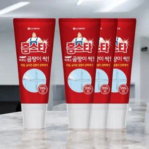 홈스타 바르는 곰팡이 싹 세정제 타일 실리콘 곰팡이 제거제 120ml 4개