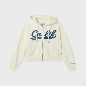 [후아유]Patch Crop Hood Zip-up(Brushed) WHMZF4911F