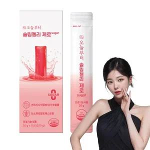 [오늘부터]슬림젤리 제로슈가 석류맛(10포) 체지방감소 혈당케어 쾌변 가르시니아 식이섬유 저당젤리 스...