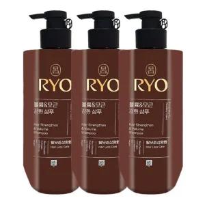 려 흑운 볼륨 앤 모근강화 샴푸 592ml x3