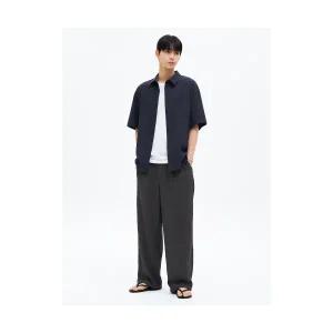 {매장정품}에잇세컨즈 8SECONDS 크리즈 와이드핏 밴딩 슬랙스 애쉬425721LY54203420