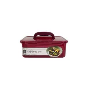 락앤락 뉴와인 김치통 2.6L HPL826WN 손잡이 밀폐용기 김장준비 김치냉장고