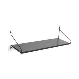 벽고정 공유기 선반 (60cm 블랙) DK06수납 튼튼한 간편한 WIFI정리 생활용품 셋톱박스 거치대