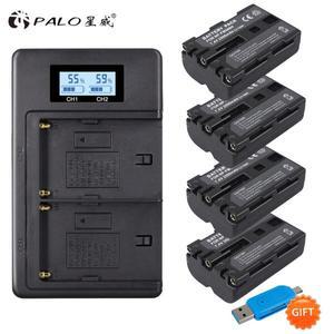 NP-FM500H 배터리 NP + 소니 알파 A57 A99 A100 용 고속 충전