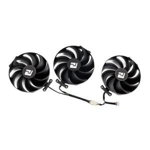 레드 데빌 OC 그래픽 카드 교체 호환   선풍기 파워컬러 라데온 RX 7700 XT T129215BU RX7700XT 12GB