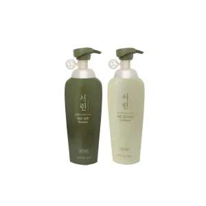 보습 한방 댕기머리 서린 샴푸 + 린스 500ml 세트