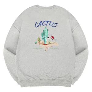 엘런아시 CACTUS 오버핏 맨투맨