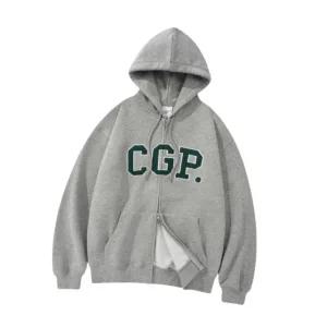 매장정품 CODEGRAPHY 코드그라피 CGP 아치 로고 후드 집업_그린 CBESUTC100GN 559789