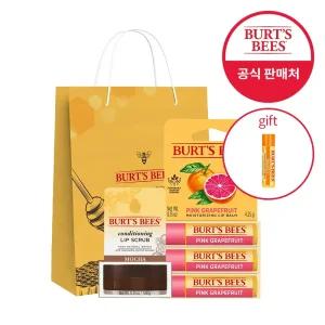 버츠비 립밤X3+립 스크럽