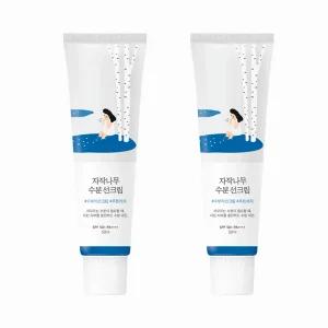 라운드랩 자작나무 수분 선크림 SPF50+ 50ml 2개