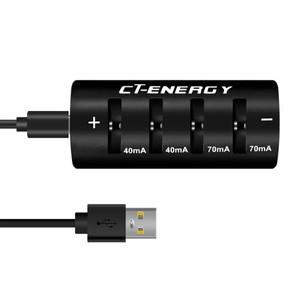 고품질 충전기 2032 LIR2032H LIR2032 LIR2025 LIR1632 LED 디스플레이 USB 용 3.7V 3.6V 4 슬롯 리튬 버튼