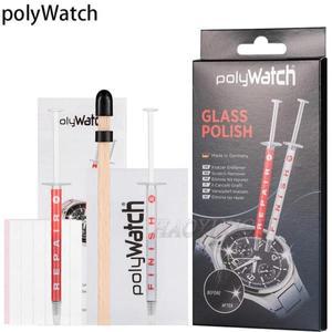 스마트폰 화면의 스크래치을 리무버하기 타입 독일 polyWatch 유리 광택제 자동차 시계 Windows
