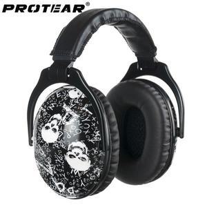 PROTEAR 어린이 타입 소음 차단 헤드폰 25dB 감소 콘서트 몬스터 트럭 쇼용 조절 가능 귀 보호 머프
