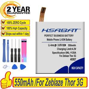 Zeblaze Thor 3G 스마트워치 휴대폰 핸드폰용 워치 시계 배터리 최고  100% 550mAh