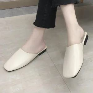 슬리퍼구두 따뜻한 털 가을 여친 여름 뮬 스틸레토