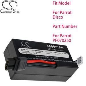 Parrot Disco PF070250 3400mAh용 Cameron Sino 드론 배터리