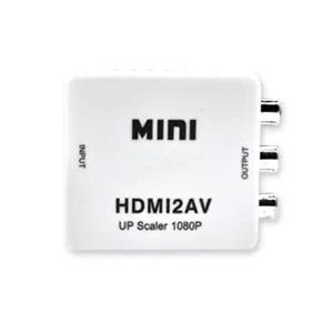 (HD V02) HDMI to AV 변환 컨버터 HDMI 커넥터를 아날로그 티비 모니터에 사용_23141336