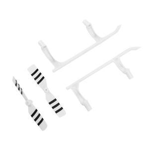 Y98A-RC 장난감 헬리콥터 리뉴얼 C138 RC ERA 벨 206 1:33 부품 용 하부 구조 or 테일 로터 키트