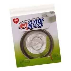 (set)세면대 욕조망 5개 걸름망 배수구 하수구 막힘방지 머리카락