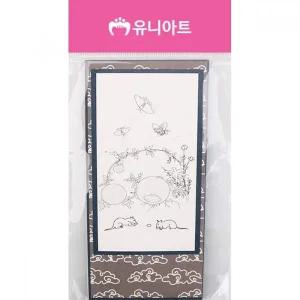 [골드스마일]유니아트 만들기 재료 나만의병풍 만들기 6폭 초충도