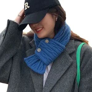 [콩심팥심]패션 남녀공용 꽈배기 미니 목도리 겨울 방한 머플러