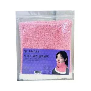 라인 루매스 색상랜덤 숄넥워머 후드넥워머 숄넥워머 목토시 목워머 겨울워머 스키장워머