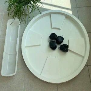 [콩심팥심]화분 바퀴 받침대 물받이 세트 특특대형 41cm