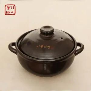 황토 옹기방 내열냄비 소 옹기냄비 세라믹냄비 뚝배기 찌개냄비 도자기냄비