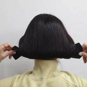 P1 와이어 올림머리 헤어밴드 당고머리끈 블랙 와이어머리끈 당고밴드 똥머리밴드 당고머리끈 당고머리밴드