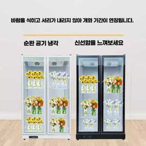 꽃냉장고 꽃집 업소용 진열대 진열장 디스플레이 플라워