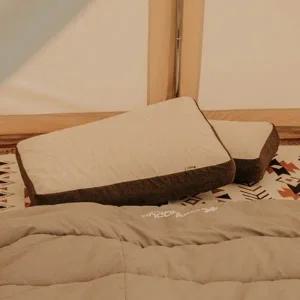 메모리폼 캠핑베개 파우치포함