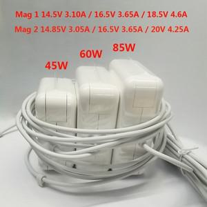 Mac book Air Pro 용 충전기 45W 60W 새로운 A1466 A1278 전원 어댑터  2 1 자기