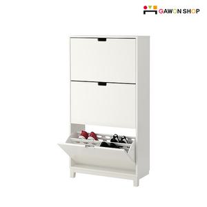 이케아 신발장 STALL 3칸 신발장/신발정리/신발보관