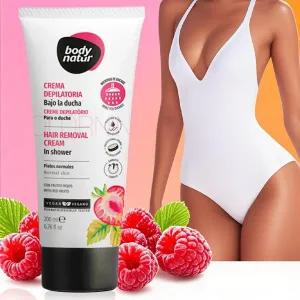 바디네이처 자극없는 민감성 브라질리안 인샤워 제모크림 레드프루츠 with 올스킨타입스 200ml