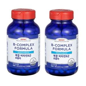 [롯데백화점]GNC [GNC] 복합 비타민B군 포뮬라 (723mg x 120캡슐 x 2개/ 8개월분)