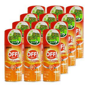엘지 오프 OFF 에어로졸 모기 진드기 기피제 150ml 12개