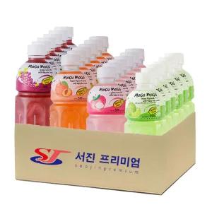 모구모구 4종혼합(포도+복숭아+리치+멜론) 320mlx24ea